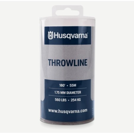 HUSQVARNA Longe de sécurité en Dyneema longueur 55 m résistance 250 kg