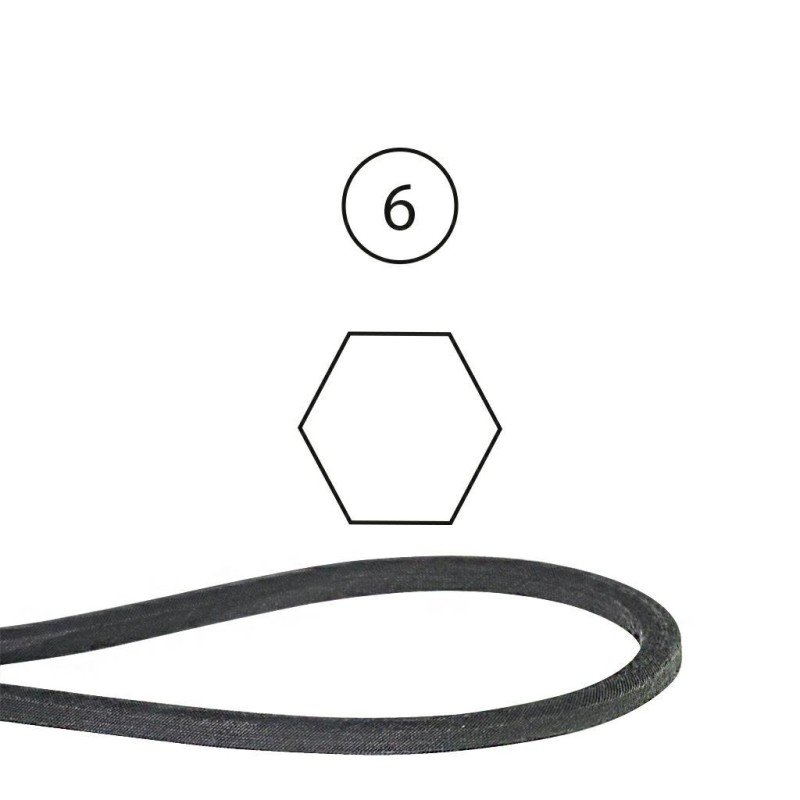 Correa de transmisión COUNTAX para cortadoras de césped 520435