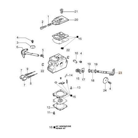 ALBERO ORIGINALE EMAK 2318764 | Newgardenstore.eu