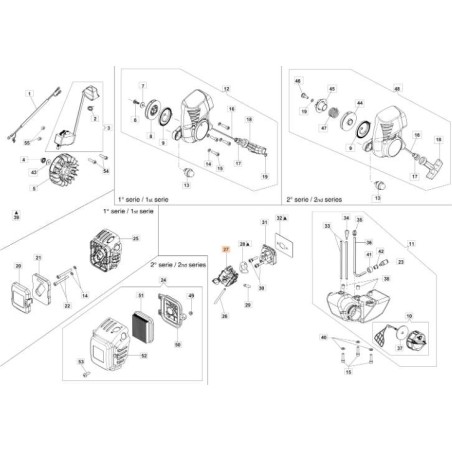 VERGASER WT-1019C ORIGINAL EMAK 2318666AR | Newgardenstore.eu