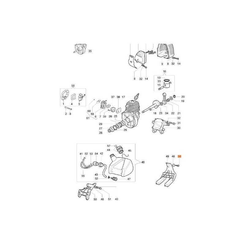 TORNILLO EMAK ORIGINAL 3960115R