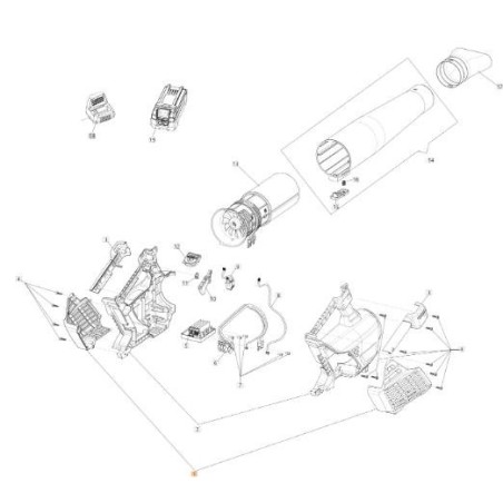 KIT DE PROTECTION DE BATTERIE D'ORIGINE EMAK GR 2011 54360048R | Newgardenstore.eu