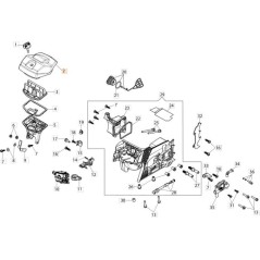 TAPA DE FILTRO ORIGINAL EMAK 50230289R | Newgardenstore.eu