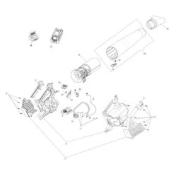 ACCÉLÉRATEUR PROPORTIONNEL AVEC CÂBLE L. 100 ORIGINAL EMAK 54360042R | Newgardenstore.eu