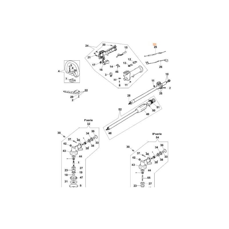 CÂBLE D'ACCÉLÉRATEUR ORIGINAL EMAK 61070080
