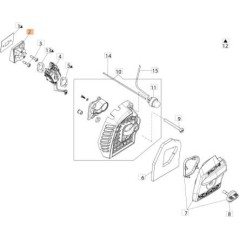 BRIDE THERMIQUE ORIGINALE EMAK 61370001R | Newgardenstore.eu