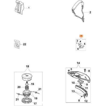 ABRAZADERA EMAK ORIGINAL 4160236R | Newgardenstore.eu
