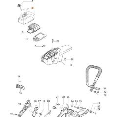 TAPA DE FILTRO ORIGINAL EMAK 50200011BR | Newgardenstore.eu