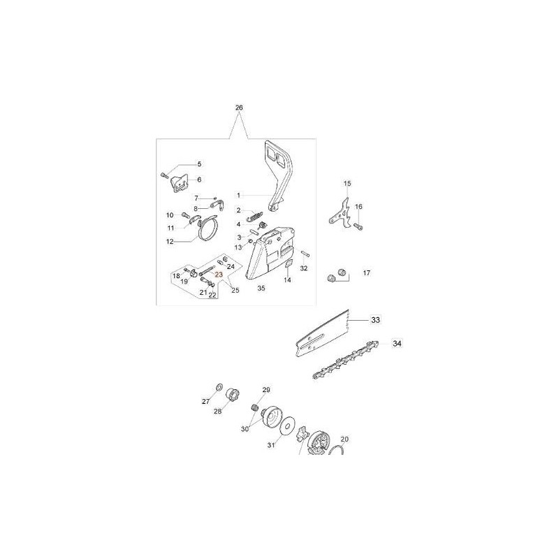 VITE TENDICATENA ORIGINALE EMAK 50070080