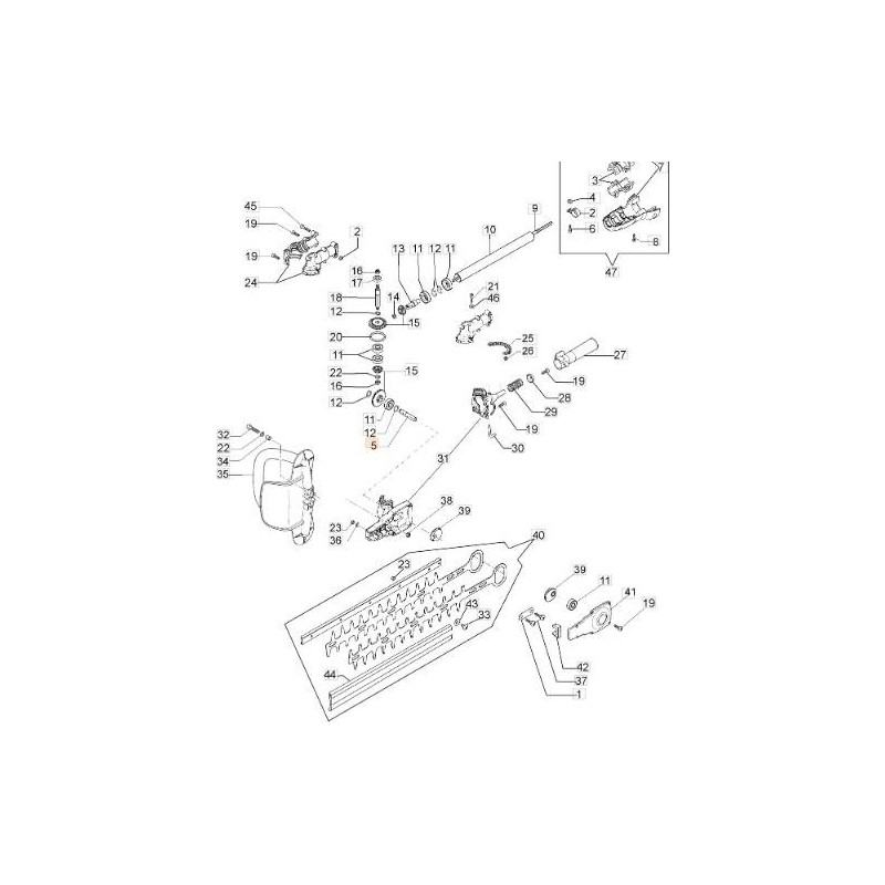 ALBERO ORIGINALE EMAK 61240119R