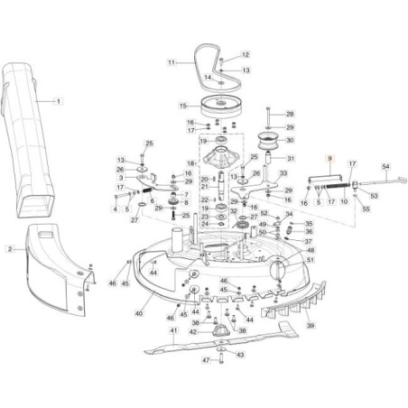 SUPPORT D'ORIGINE EMAK 68130659R | Newgardenstore.eu