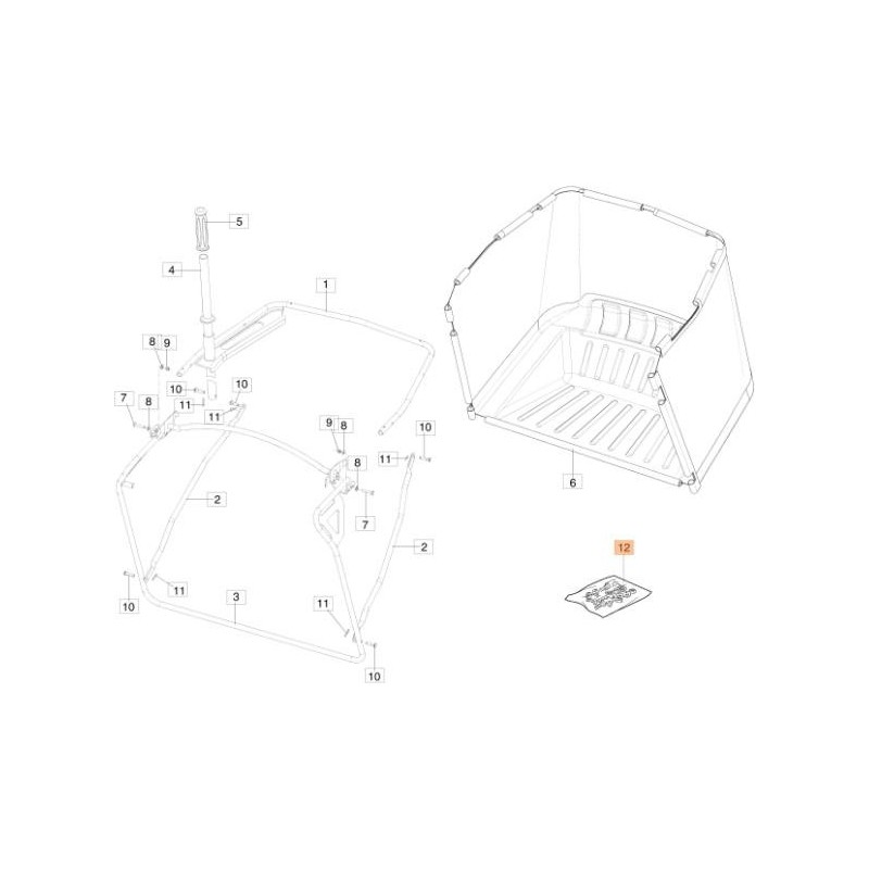 SAC À OUTILS EMAK ORIGINAL 68132034