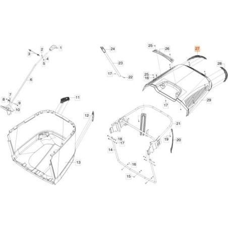 FANALE DX ORIGINALE EMAK 68160019R | Newgardenstore.eu