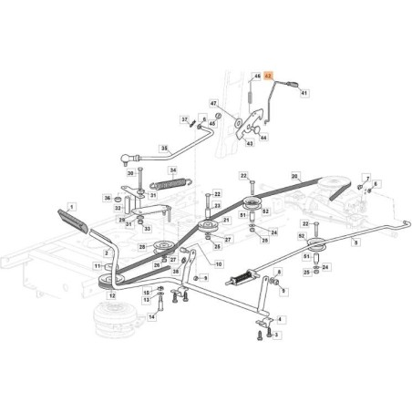 KIT DE TIGES AVEC BOUTON EMAK ORIGINAL 68120034 | Newgardenstore.eu