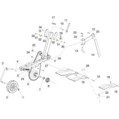 ORIGINAL EMAK STEERING COLUMN SUPPORT 68690129R