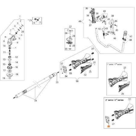 SUPPORT D'ORIGINE EMAK 61402049R | Newgardenstore.eu