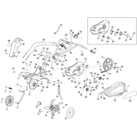 ACCÉLÉRATEUR ORIGINAL EMAK 68670038R | Newgardenstore.eu