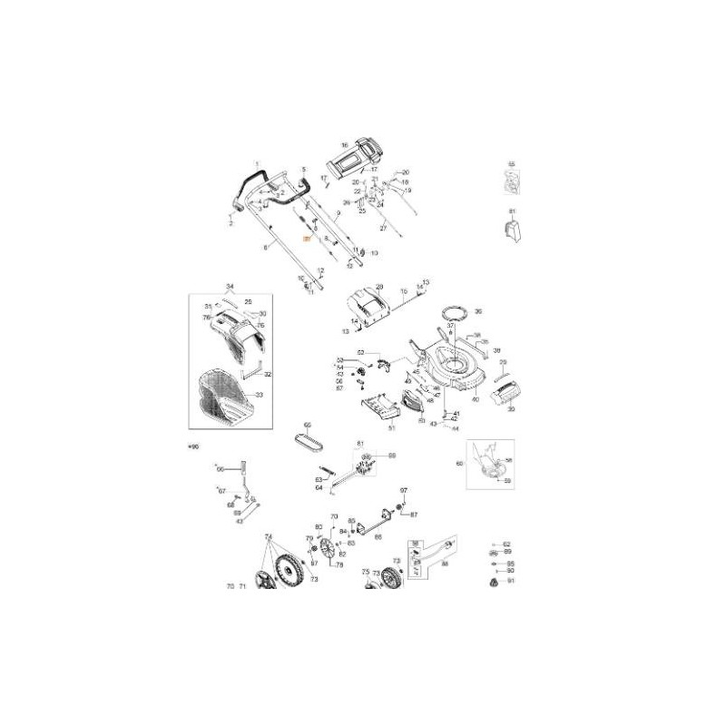 ORIGINAL EMAK TRACTION WIRE 66070682AR