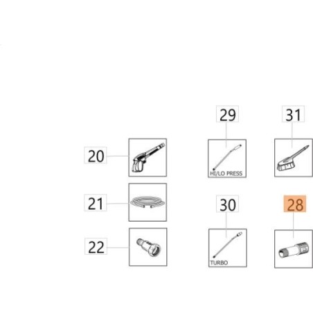 ADATTATORE ORIGINALE EMAK CH00110044 | Newgardenstore.eu