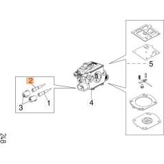 VIS DE REGISTRE MAXIMUM ORIGINALE EMAK CFI8217800 | Newgardenstore.eu