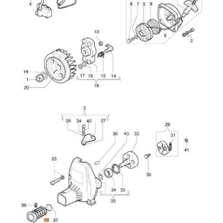 ADATTATORE ORIGINALE EMAK 62010001AR | Newgardenstore.eu