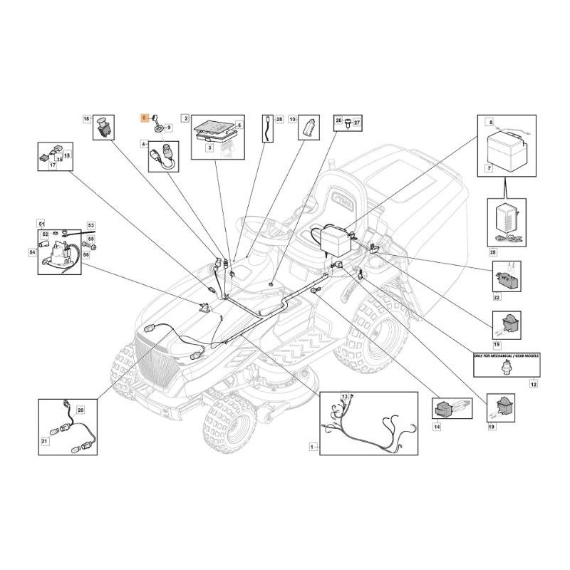 CHIAVE AVVIAMENTO ORIGINALE EMAK G118210023E0