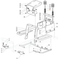 RESSORT D'ORIGINE EMAK G125430264E0 | Newgardenstore.eu