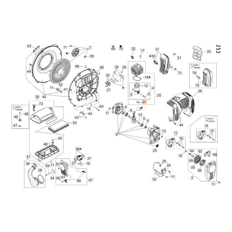 ROULEMENT À AIGUILLES EMAK ORIGINAL (ROULEAUX) CFI4100100