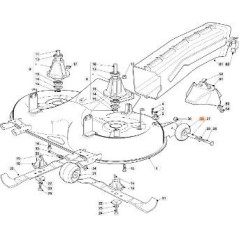 ROUE ANTI-CALPHYR EMAK ORIGINALE G182700003E0 | Newgardenstore.eu