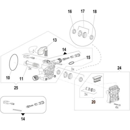 KIT DE VÁLVULA DE SUCCIÓN/DESCARGA EMAK ORIGINAL CH36040072 | Newgardenstore.eu