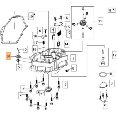 CAPTEUR D'HUILE D'ORIGINE EMAK L66151048 | Newgardenstore.eu