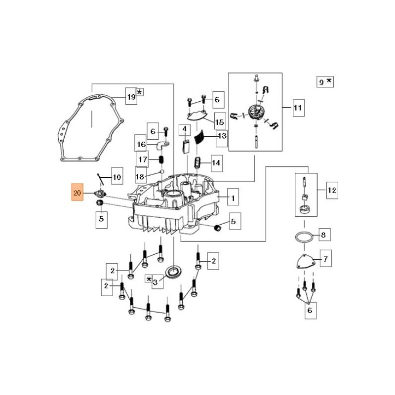 SENSOR DE ACEITE ORIGINAL EMAK L66151048