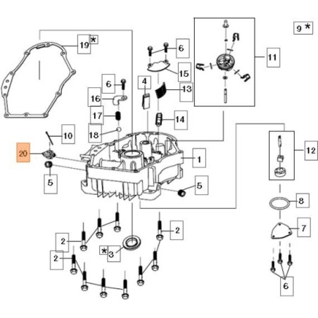 SENSORE OLIO ORIGINALE EMAK L66151048 | Newgardenstore.eu