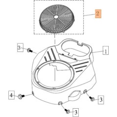COPERCHIO ORIGINALE EMAK L66151027