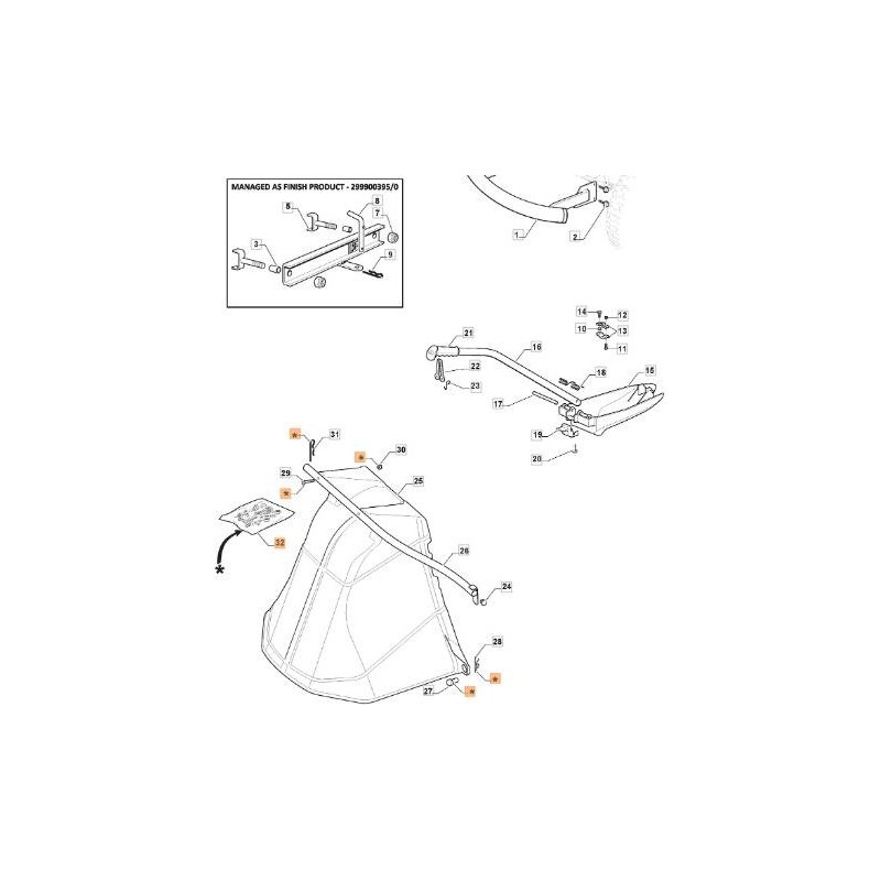 ORIGINAL EMAK SCREW KIT G382180028E0