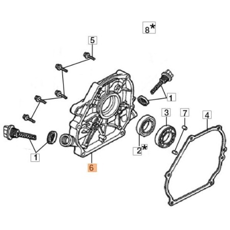TAPA EMAK ORIGINAL L66150273 | Newgardenstore.eu