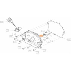 CAPTEUR D'HUILE D'ORIGINE EMAK L66152494 | Newgardenstore.eu