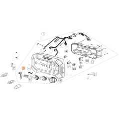 INTERRUTTORE AVVIAMENTO ORIGINALE EMAK L66152448 | Newgardenstore.eu