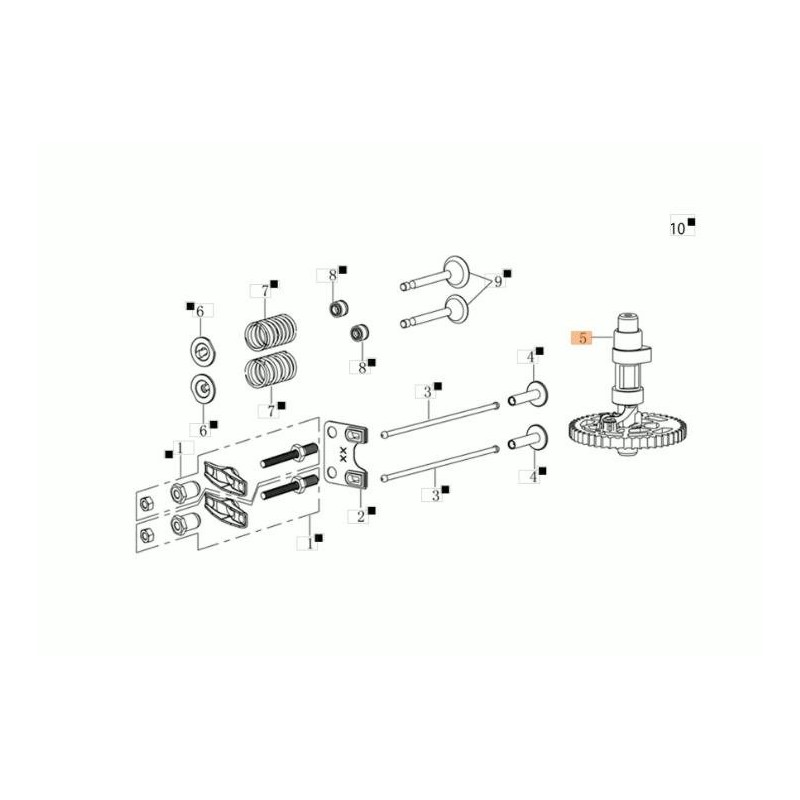 ALBERO CAMME ORIGINALE EMAK L66151548