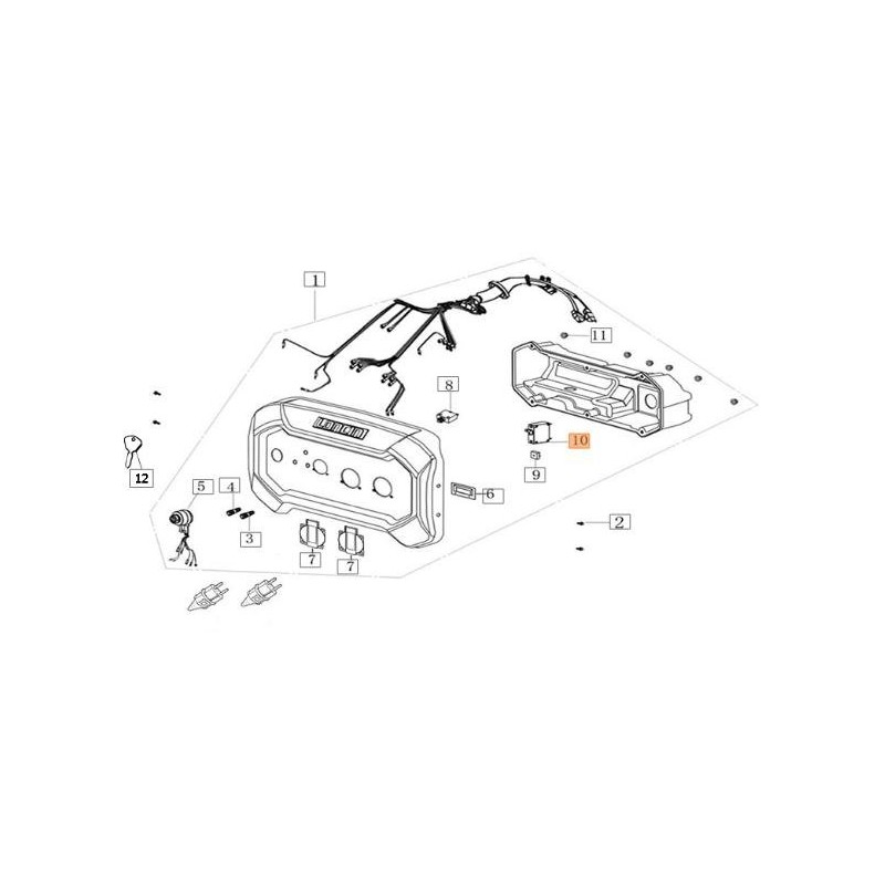 PROTEZIONE ELETTRICA ORIGINALE EMAK L66152197