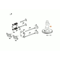 ALBERO CAMME ORIGINALE EMAK L66151598 | Newgardenstore.eu