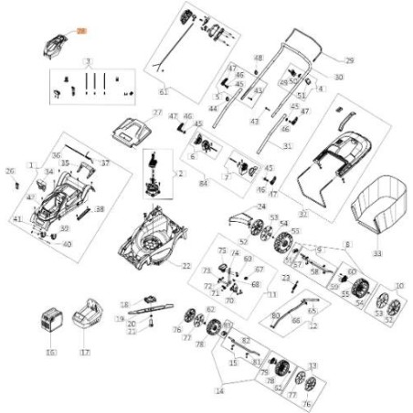 TAPA EMAK ORIGINAL LR000014R | Newgardenstore.eu