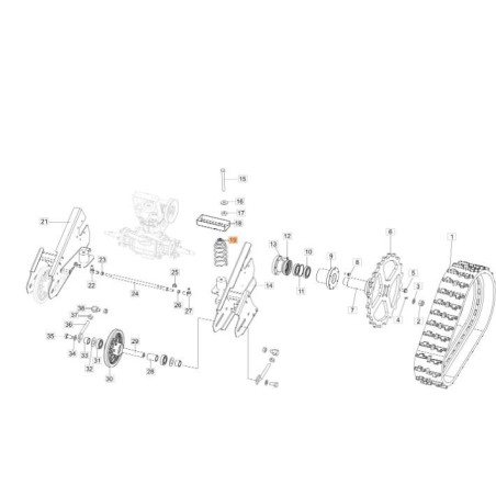 RESORTE ORIGINAL EMAK N3139300 | Newgardenstore.eu