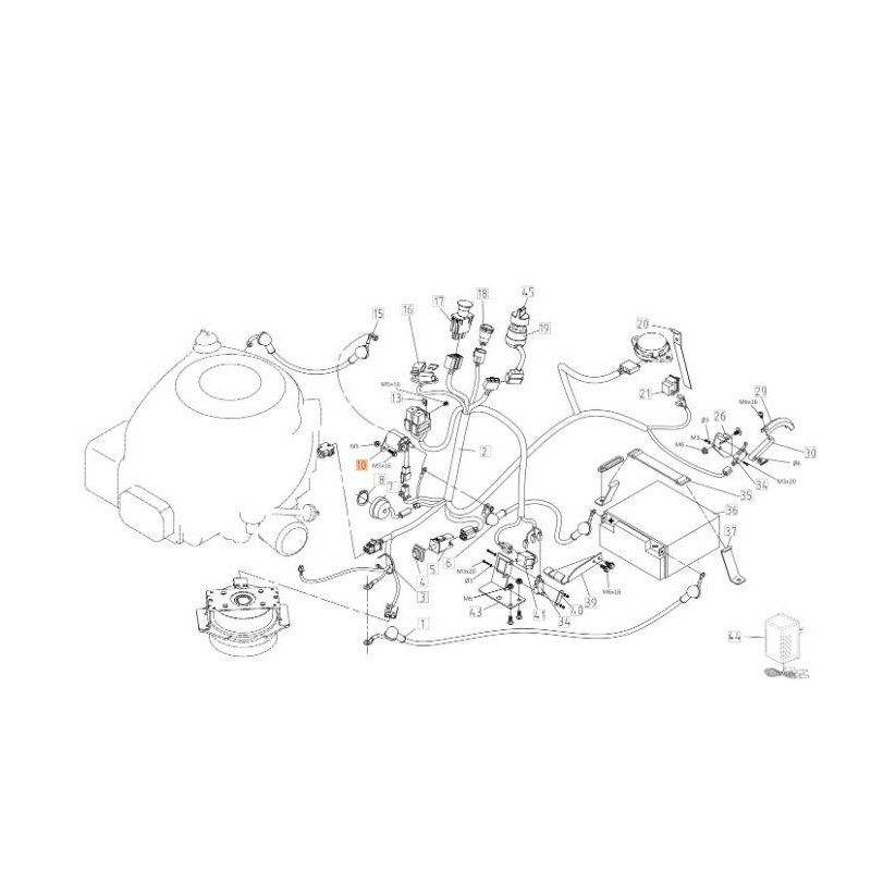 SOLENOIDE EMAK ORIGINAL TS000033R