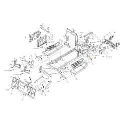 SUPPORT DE REPOSE-PIED DROIT ORIGINAL EMAK TS000168R