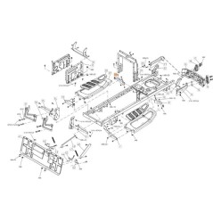 SUPPORTO PEDANA SINISTRO ORIGINALE EMAK TS000178R | Newgardenstore.eu