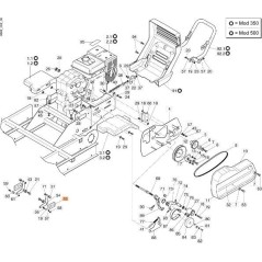 SUPPORT D'ORIGINE EMAK YF1370026 | Newgardenstore.eu
