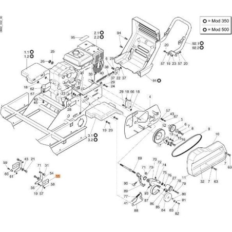 SUPPORT D'ORIGINE EMAK YF1370026 | Newgardenstore.eu