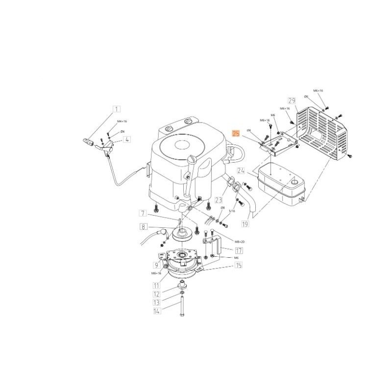 SUPPORTO ORIGINALE EMAK TS000158R