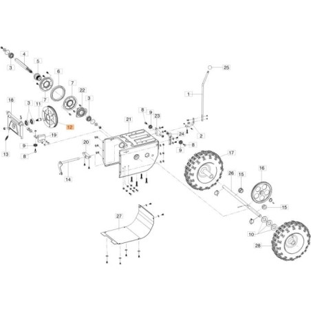 WHEEL\nWHILE STOCKS LAST ORIGINAL EMAK ZM000029 | Newgardenstore.eu
